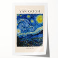 Rolled print of Vincent van Gogh's floral artwork in vibrant hues, ideal for art wall dining room.