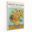 Vincent van Gogh-inspired stretched canvas featuring a vivid color palette, ideal for kitchen wall art.