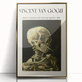 Vincent van Gogh-inspired large art print on gold framed acrylic, featuring mid-century modernist style.