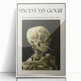 Vincent van Gogh inspired acrylic print in art deco style, featuring vibrant color palette.