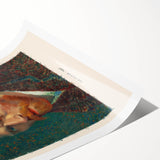 Extra large rolled print of line art flowers in monochrome, ideal for large living room wall art.