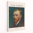 Vincent van Gogh-inspired large art on stretched canvas, featuring vibrant colors and impressionist style.