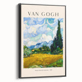 Black and white landscape painting on framed canvas depicting a vintage-style pastoral scene, ideal for bedroom wall art.