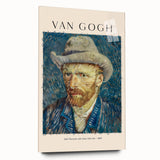 Large abstract wall art of Vincent van Gogh's style in vibrant colors on acrylic glass.