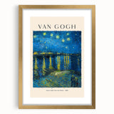 Extra large wall art featuring an abstract print of textured swirls in yellow and blue on a gold-framed canvas.