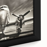 Extra large framed canvas featuring a textured, colorful abstract design with black accents, ideal for living room decor.