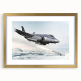 Textured art print of an abstract airplane design in gold and black hues on a framed canvas, suitable for bedroom decor.