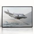 Large abstract airplane design in black and white on a framed acrylic.
