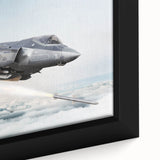 Framed canvas featuring a textured black airplane design with colorful accents, ideal for extra large living room wall art.