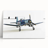 Black and white photo of an airplane on stretched canvas, ideal for kitchen wall art or bedroom ambiance.