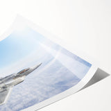 Airplane blueprint on a white background in a rolled print, suitable for classy bathroom wall art.