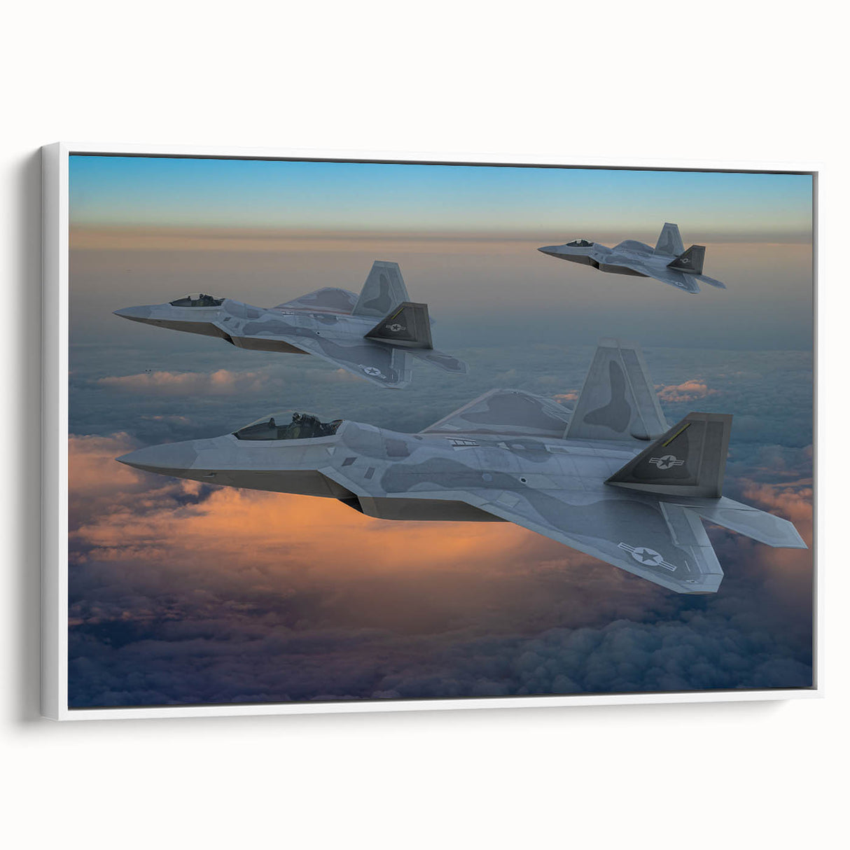 Framed canvas depicting a vintage airplane in black and white, ideal for bedroom wall art.