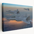 Large stretched canvas featuring a side view of a vintage airplane in muted gray tones, suitable for kitchen wall art.