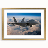 Textured abstract art print of an airplane, rendered in gold and black tones on a framed canvas, suitable for bedroom art.