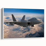 Framed canvas wall art featuring a vintage airplane in black and white, ideal for bedroom decor.