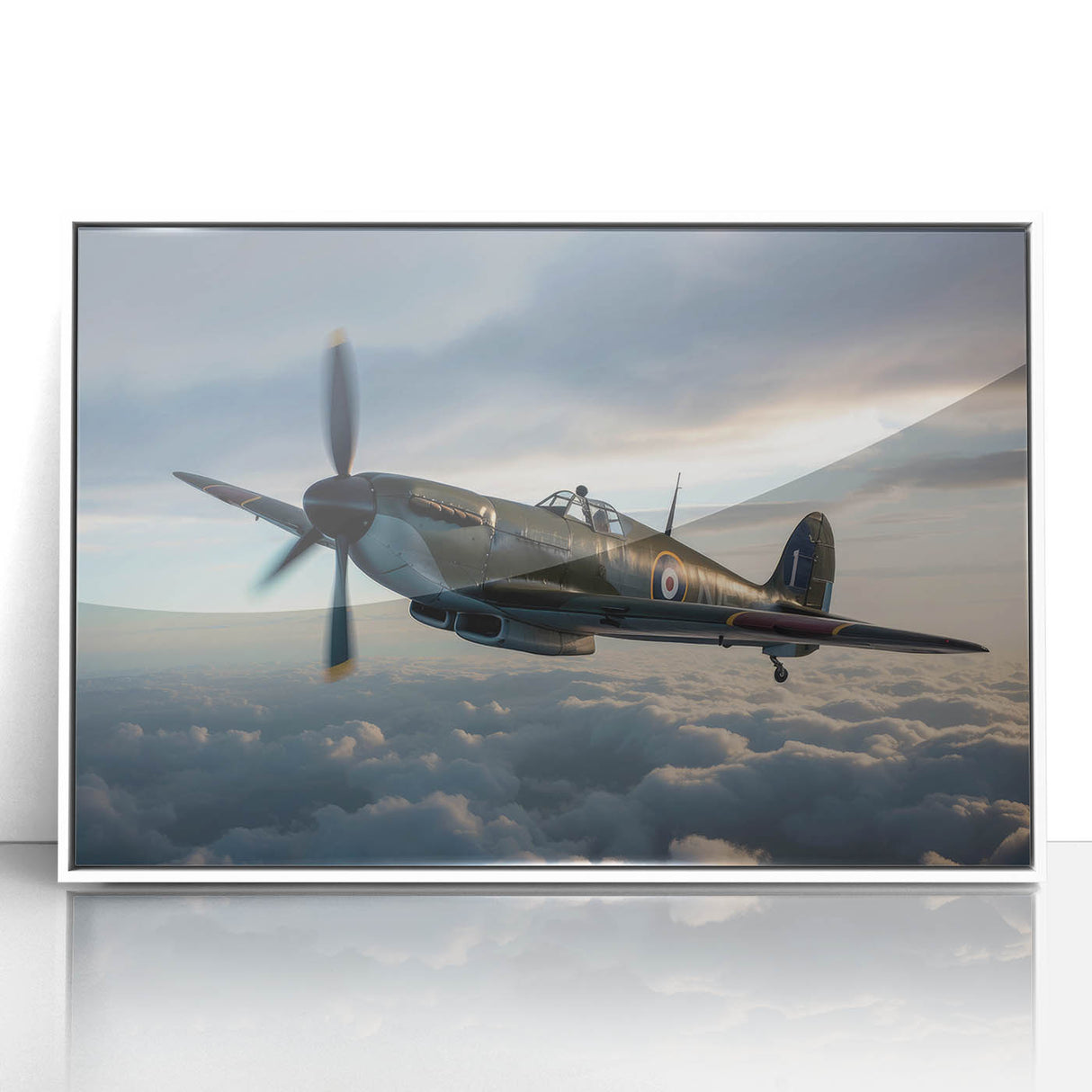 Large abstract wall art featuring a mid-century modernist airplane design in muted gray tones on a white acrylic framed…