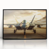 Large abstract airplane design in black and white on framed acrylic, suitable as mid-century modernist dining room art.