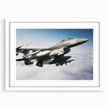 Extra large abstract art print featuring textured airplanes in muted gray, framed in white, suitable for living room decor.