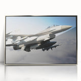 Mid-century modernist art featuring a silver airplane on acrylic print, ideal for nursery wall decor.