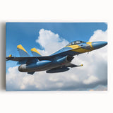 Black and white photograph of vintage airplanes on stretched canvas, suited as large kitchen wall art.