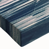 Black and white landscape art painting of an airplane on stretched canvas, suited for bedroom wall art.