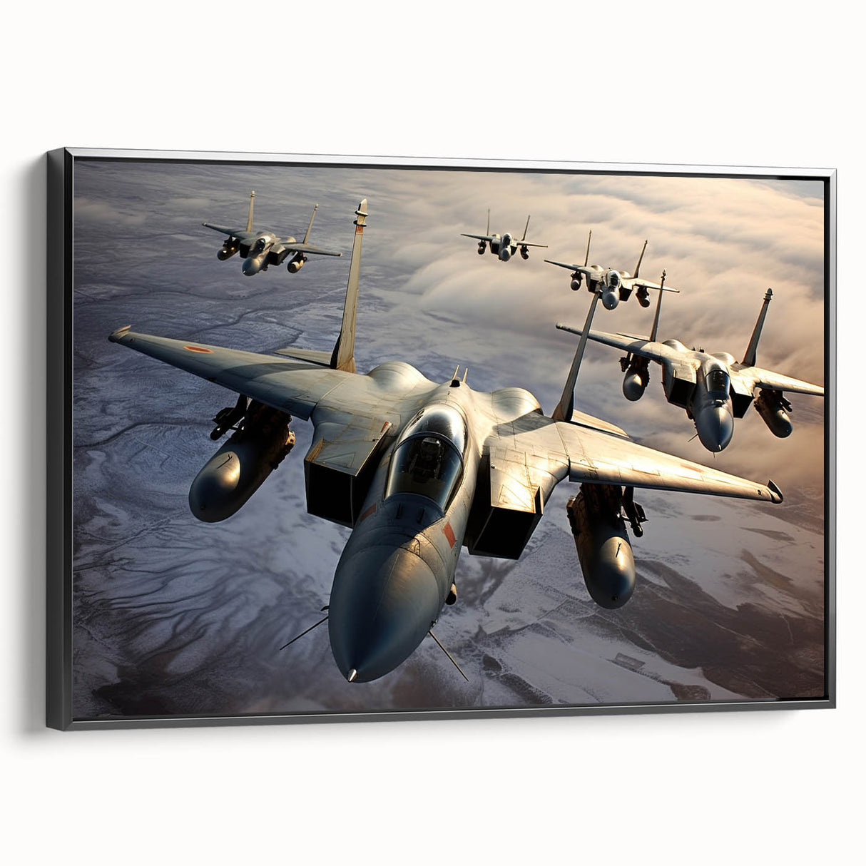 Black and white vintage poster art of an airplane, framed canvas, ideal for bedroom wall decor.