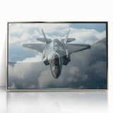 Large abstract wall art featuring a silver airplane design on a framed acrylic, in a mid-century modernist style.