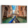 Framed canvas depicting a vintage bicycle in black and colorful accents, ideal for a modern living room.