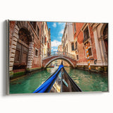 Framed canvas depicting a vintage bicycle in black and colorful accents, ideal for a modern living room.
