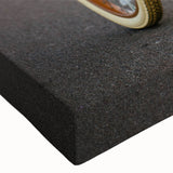 Black and white landscape art of a bicycle on a stretched canvas, ideal for bedroom wall decor.