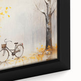 Extra large framed canvas featuring a textured, colorful abstract design with black accents, ideal for living room decor.