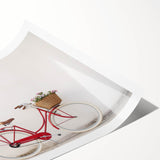 Extra large wall art featuring line art flowers in soft pastel hues on a rolled canvas, ideal for large living room decor.