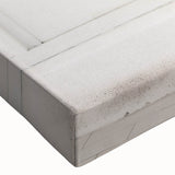 Large art of a black and white bicycle on stretched canvas, suitable for bedroom wall decor.