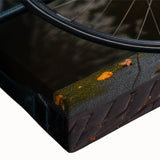 Black and white large art canvas of a bicycle in a landscape, ideal for bedroom wall decor.