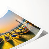 Extra large rolled canvas print featuring a detailed line art of flowers, ideal for large living room wall decor.