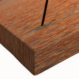 Black and white landscape art painting of a gondola on water, printed on large stretched canvas.