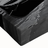 Black and white large art of a Venetian gondola on stretched canvas, ideal for bedroom wall decor.