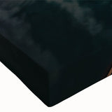 Black and white photograph of a gondola in Venice on stretched canvas, ideal for bedroom wall art.