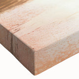 Black and white photo of a rowboat on water, printed on large stretched canvas, suitable for bedroom wall art.