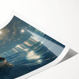 Extra large wall art featuring a line drawing of flowers in black on a white background, ideal for large living room decor.