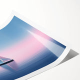 Extra large wall art featuring a detailed line art of flowers in monochrome, printed on rolled canvas.