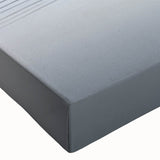 Black and white landscape art painting of a sailboat on stretched canvas, ideal for bedroom wall decor.