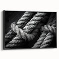 Black and white framed canvas of a vintage sailboat, ideal for bedroom wall art with a minimalist style.