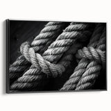 Black and white framed canvas of a vintage sailboat, ideal for bedroom wall art with a minimalist style.