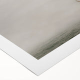 Art deco poster featuring a vintage ocean liner in muted blue tones on rolled canvas, ideal for dining room wall art.