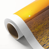 Art deco style poster of a vintage ship on rolled canvas, using muted blue and gray tones, ideal for nursery wall art.