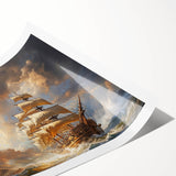 Extra large wall art featuring a detailed line art of flowers in black and white, printed on rolled canvas.