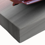 Black and white photo of sports cars on a large canvas, ideal for bedroom wall art in a minimalist style.