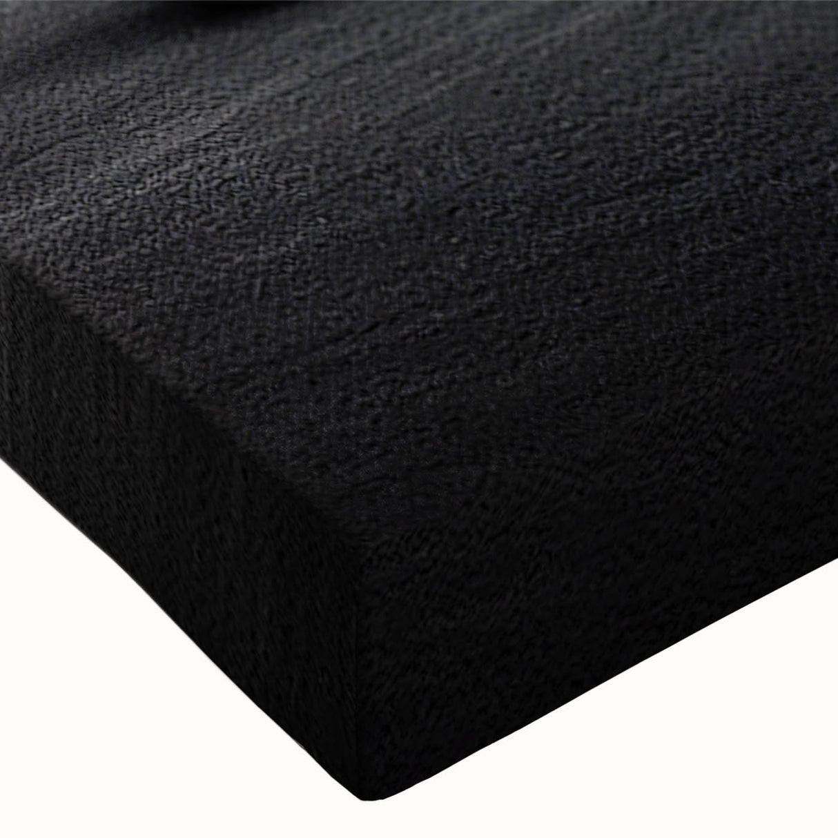 Large art of a black and white sport car in motion on stretched canvas, suitable for bedroom wall decor.