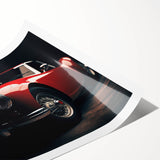 Extra large wall art featuring a detailed line art of flowers in black and white on a rolled print.